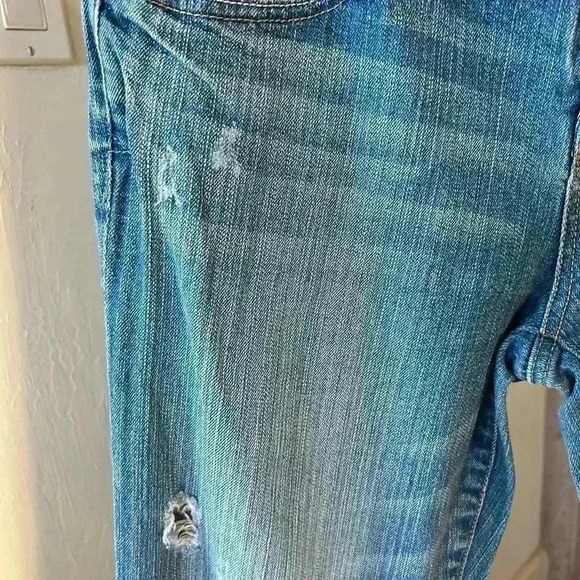 Aeropostale distressed skinny capri jeans - Picture 5 of 12
